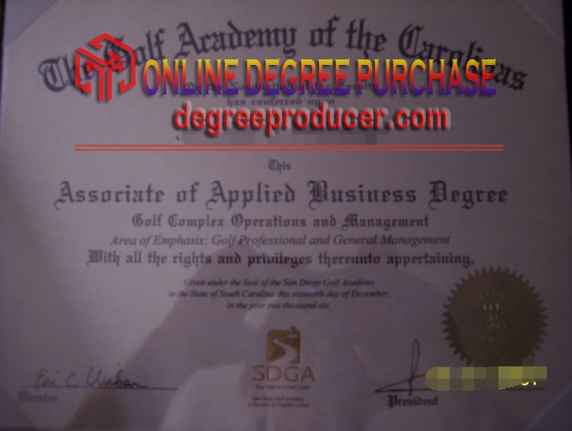 How to Purchase a Fake Golf Academy of the Carolinas Degree: A Complete Guide