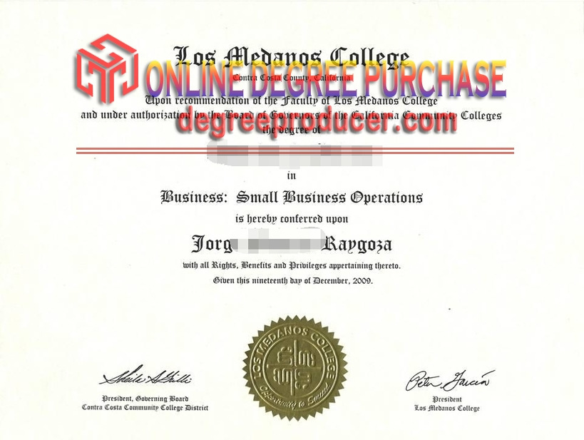 Purchase Fake Los Medanos College Diploma: Your Guide to Getting Verified
