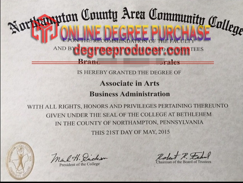 Purchase Fake Northampton County Area Community College Degree: Is It Worth the Risk?