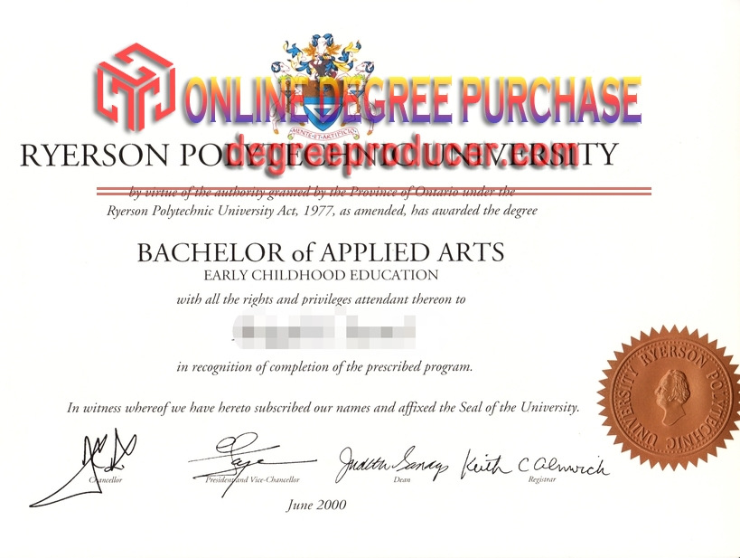 Purchase Fake Ryerson Polytechnic University Degree: What You Need to Know