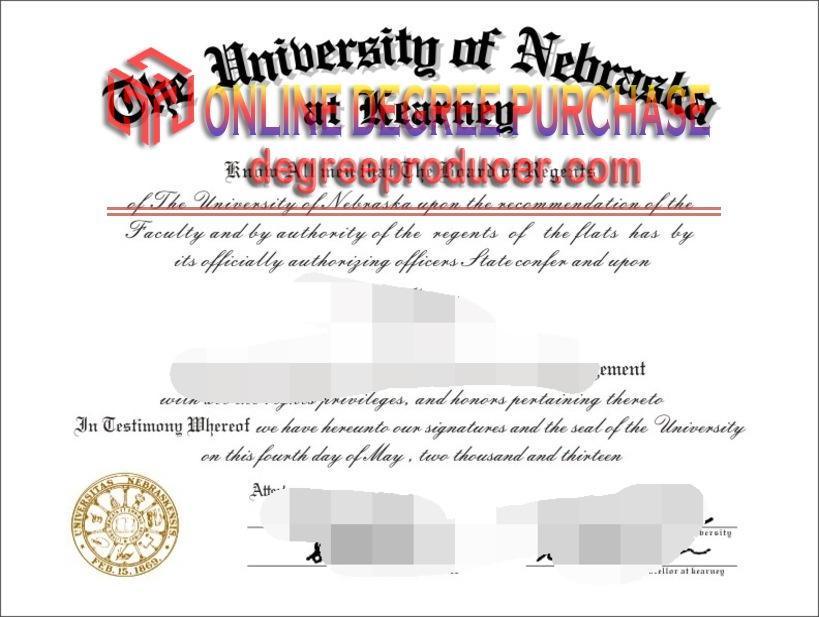 Purchase Fake University of Nebraska at Kearney Diploma: Your Shortcut to Success