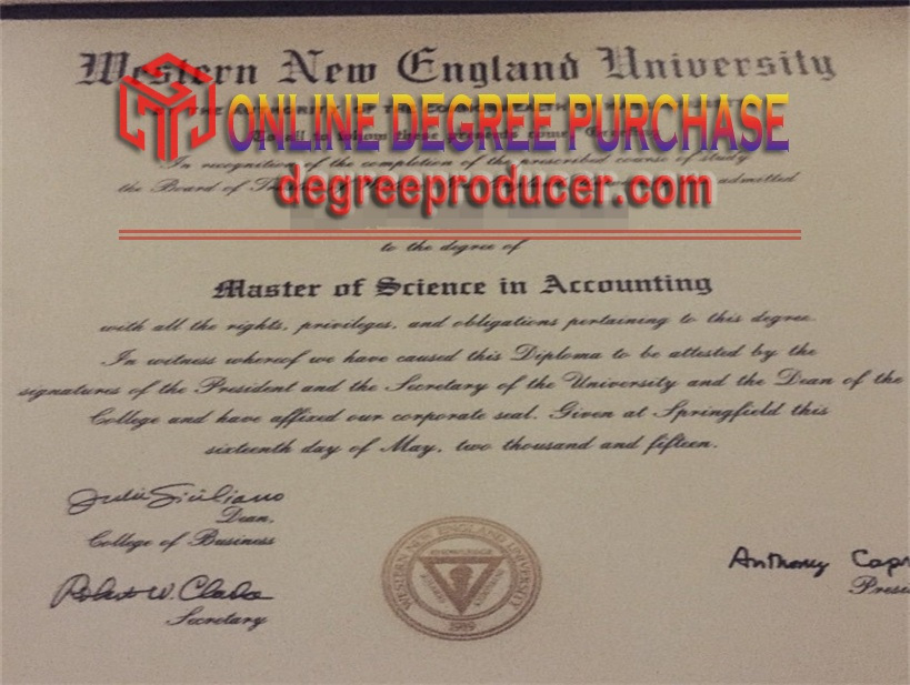 Purchase Fake Western New England University Diploma: The Ultimate Guide