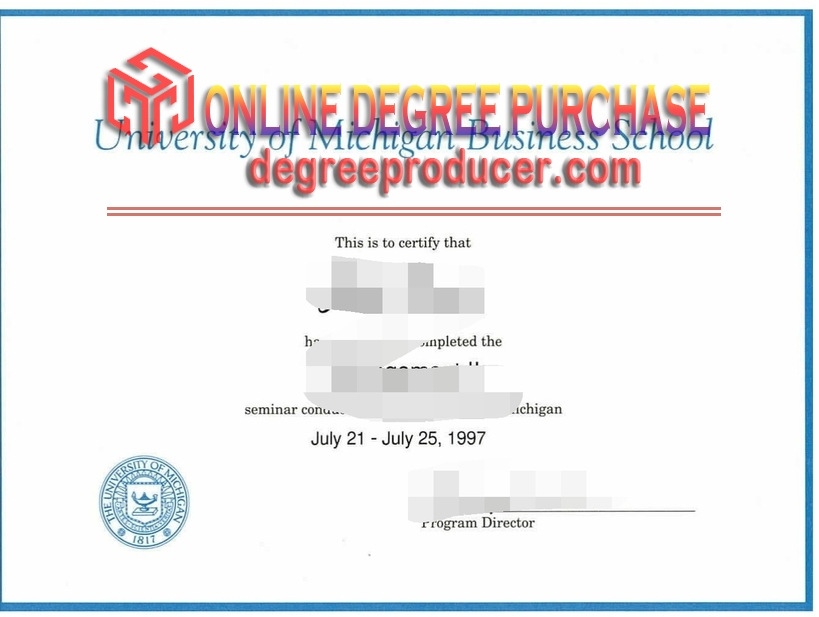 Purchase a Phony University of Michigan Business School Degree: Is It Worth It?