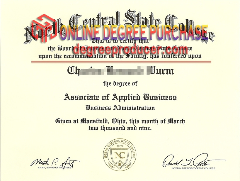 Purchase Phony North Central State College Degree: Your Shortcut to Success
