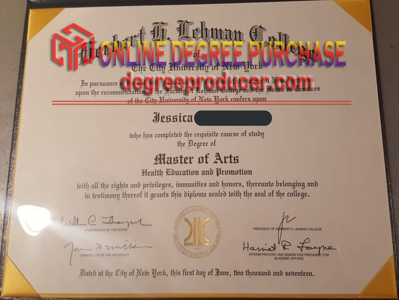 Replica CUNY Lehman College Diploma: A Detailed Guide