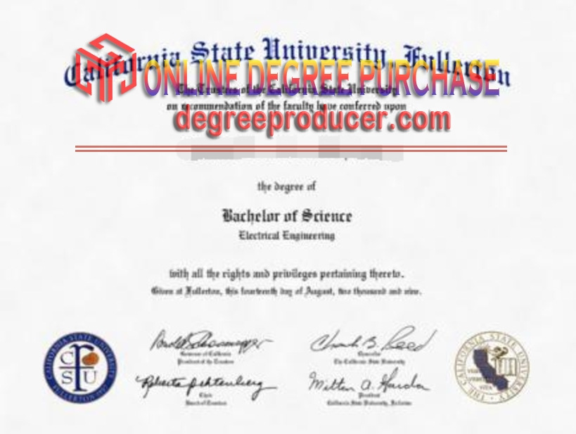Replica California State University, Fullerton Diploma: Your Gateway to Success