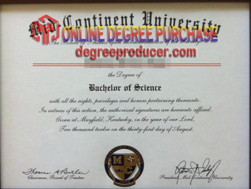 Replica of Mid-Continent University Degrees: Your Path to Academic Success