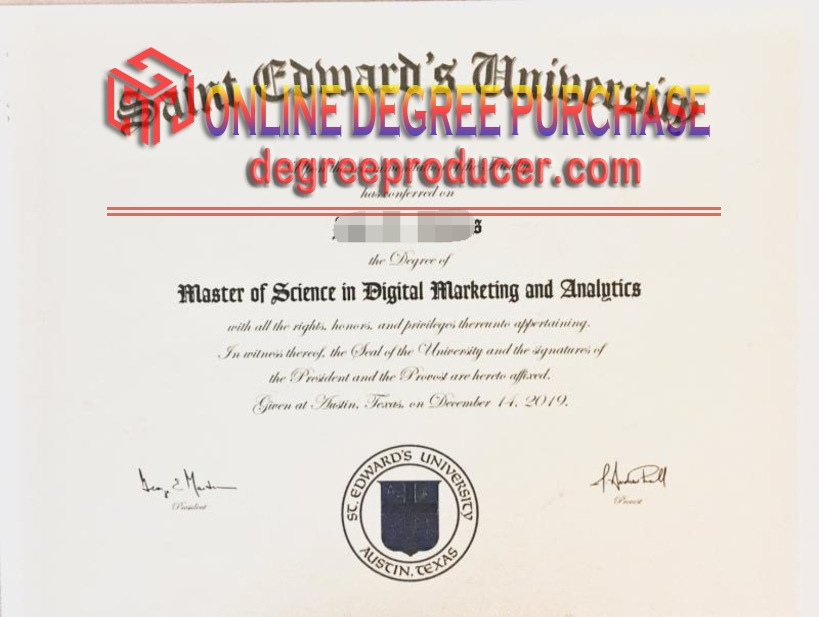 Replica St. Edward's University Diploma: A Comprehensive Guide