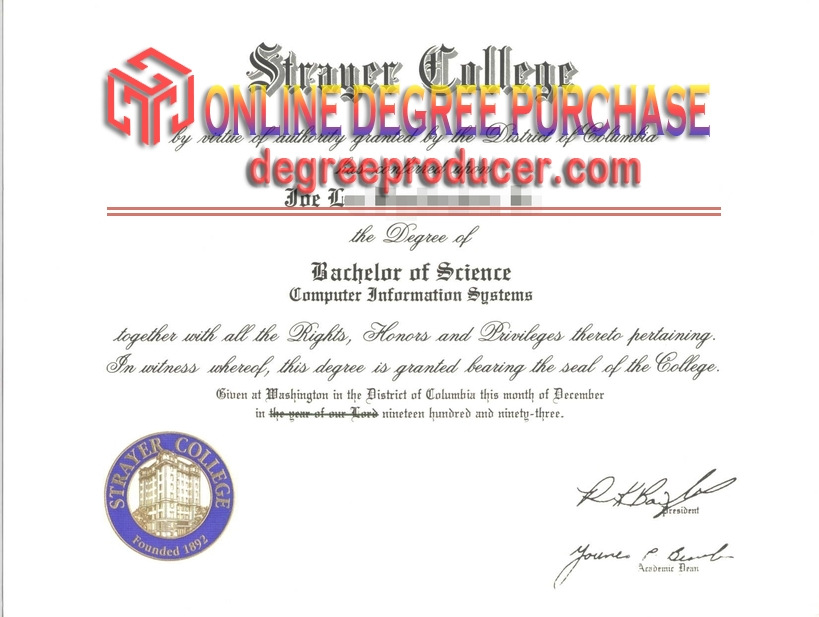 How to Get Your Replica Strayer College Degree: A Comprehensive Guide