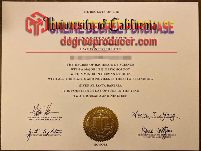 Replica University of California, Santa Barbara Degree: A Comprehensive Guide