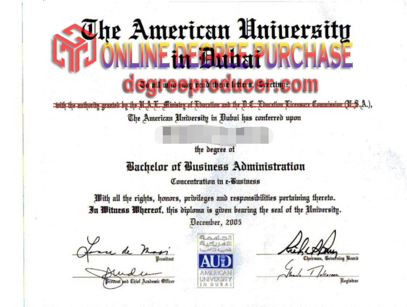 Rustom American University in Dubai: A Gateway to Global Diplomas