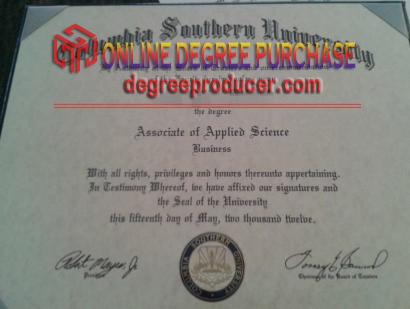 The Steps to Buy a Fake Columbia Southern University Diploma