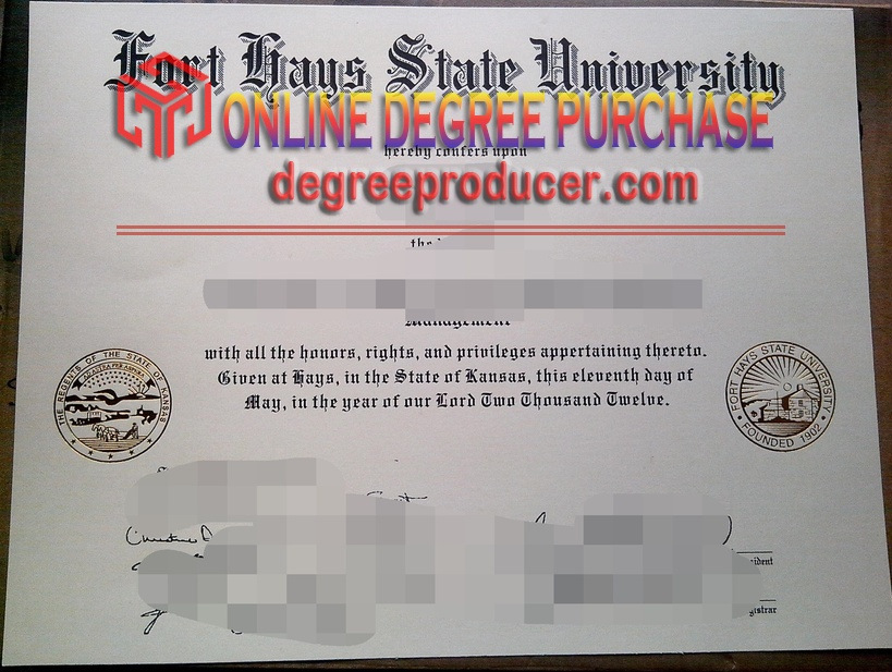 The Steps to Buy a Fake Fort Hays State University Degree