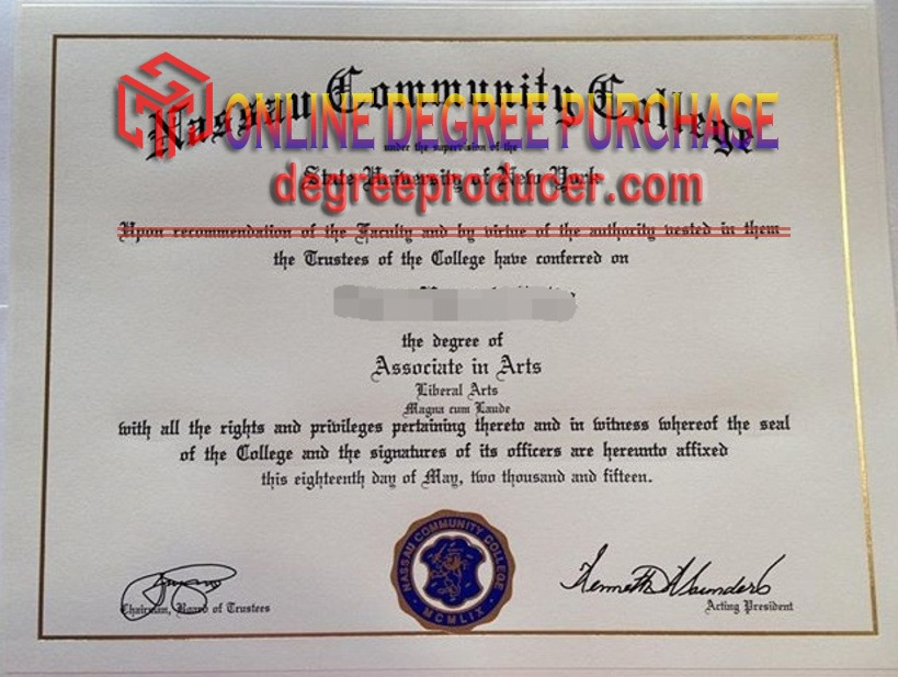 The Steps to Buy a Fake Nassau Community College Diploma