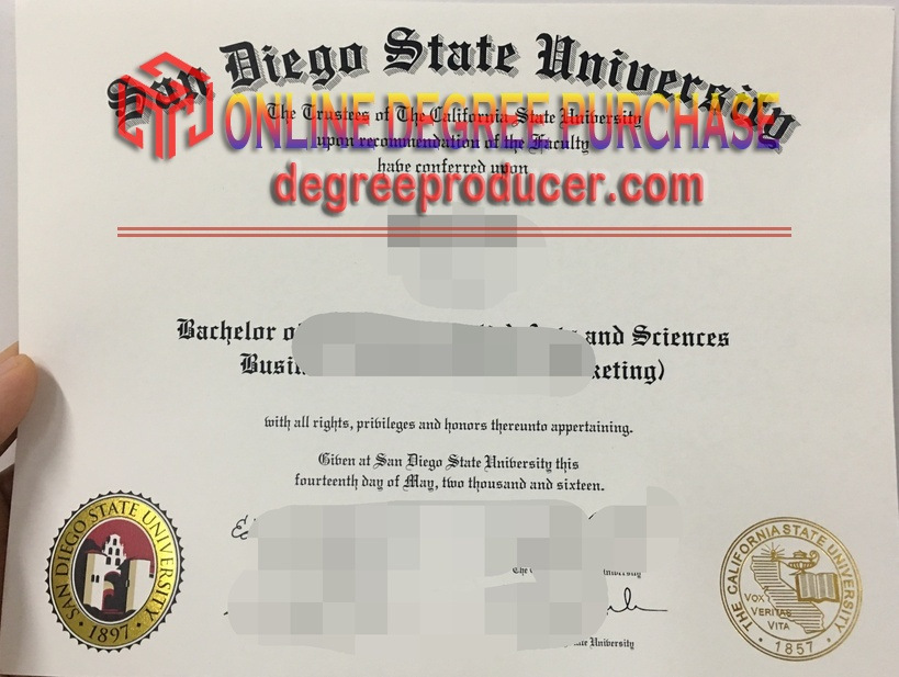 The Steps to Buy a Fake San Diego State University Degree: A Complete Guide