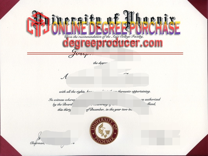The Steps to Buy a Fake University of Phoenix Diploma: A Complete Guide
