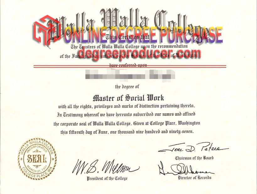The Steps to Buy a Fake Walla Walla College Degree: A Guide