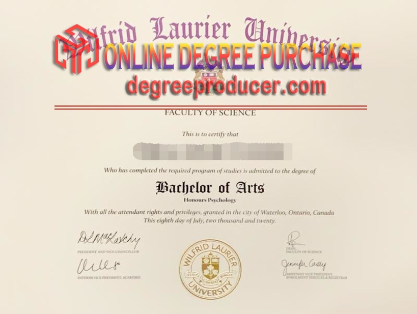 The Steps to Buy a Fake Wilfrid Laurier University Degree