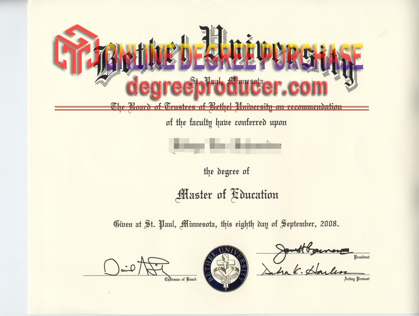 Where to Order a Fake Bethel University Diploma: Tips and Reliable Sources
