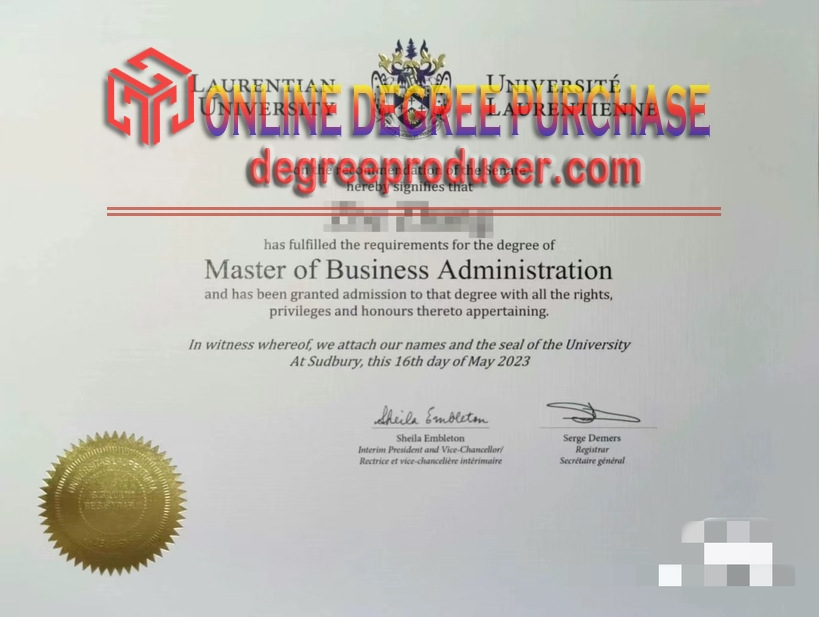 Where to Order a Fake Laurentian University Degree: A Guide for Students and Professionals
