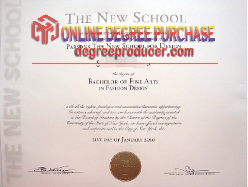 Where to Order a Fake Parsons The New School for Design Degree: A Comprehensive Guide