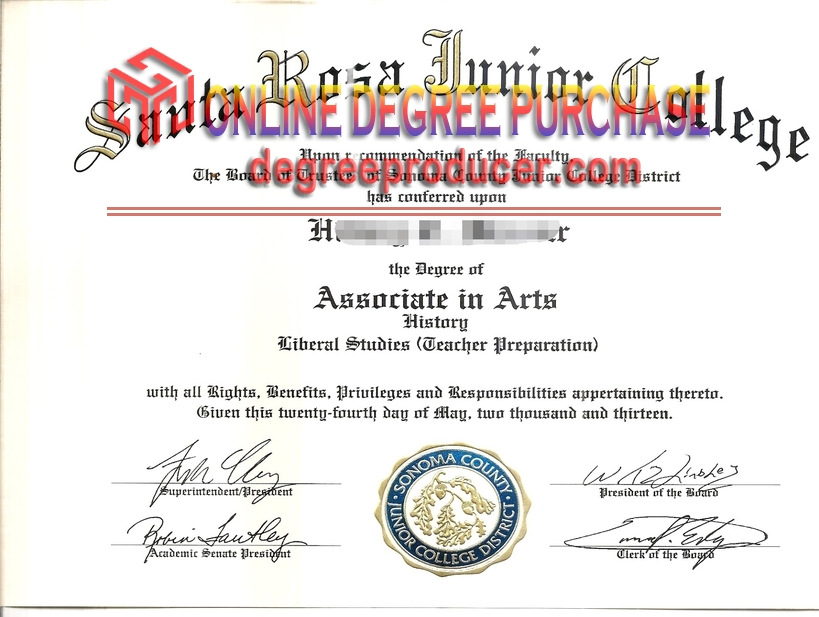 Where to Order a Fake Santa Rosa Junior College Degree: A Comprehensive Guide