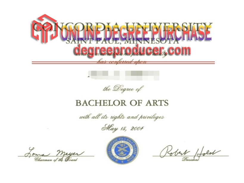 Where to Purchase a Fake Concordia University Saint Paul Degree: A Buyer's Guide