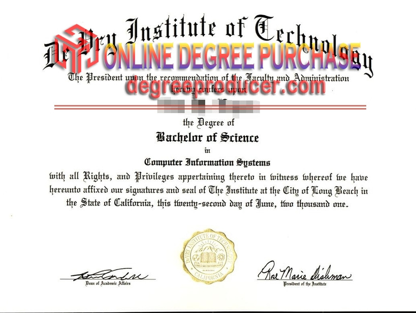 Where to Purchase a Fake DeVry Institute of Technology Degree: A Comprehensive Guide
