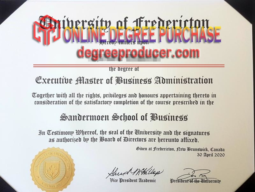 Where to Purchase a Fake University of Fredericton Degree: A Guide
