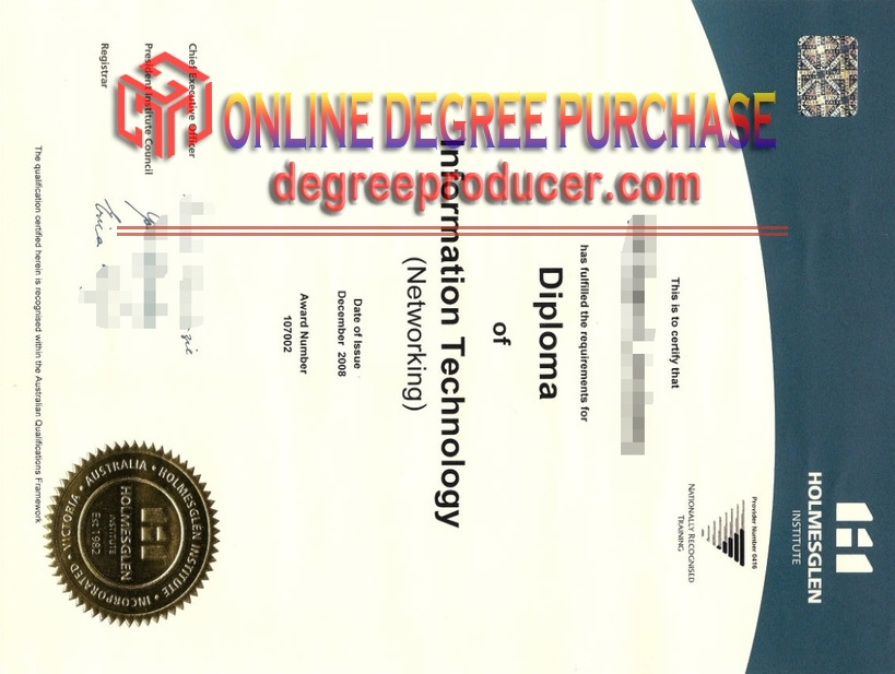 How to Copy a Fake Holmesglen Institute Degree: A Step-by-Step Guide