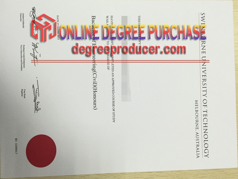 How Fast Can You Buy a Fake Swinburne University of Technology Degree?