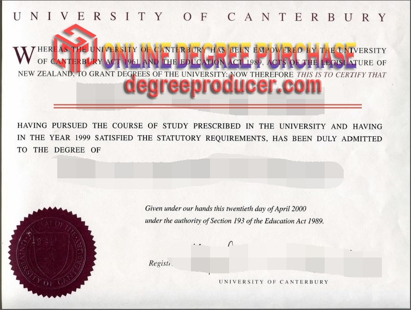 How Fast Can You Get a Fake University of Canterbury Diploma?
