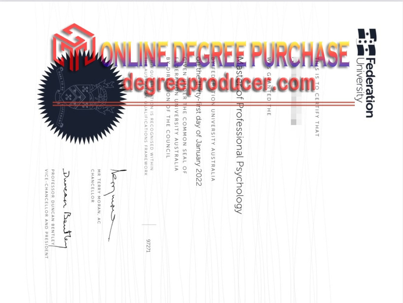 How to Buy a Fake Federation University Australia Diploma: A Step-by-Step Guide