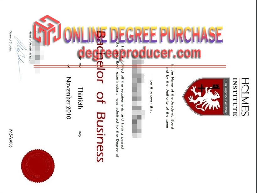How to Buy a Phony Holmes Instit Diploma: A Step-by-Step Guide