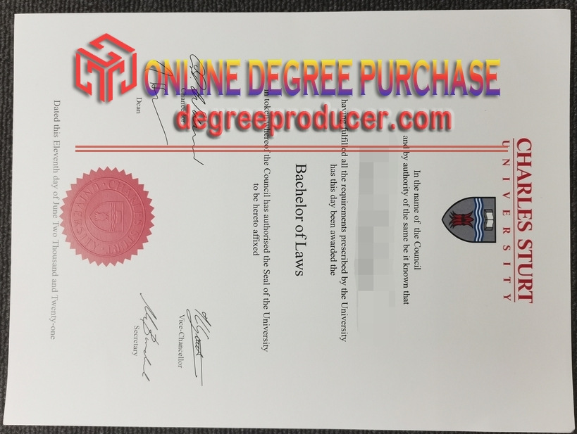 How to Create a Fake Charles Sturt University Diploma: Step-by-Step Guide