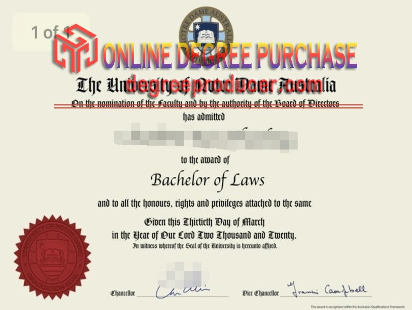 How to Create a Fake University of Notre Dame Australia Diploma: Step-by-Step Guide
