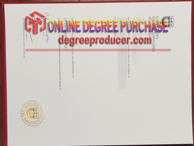 Is It Possible to Buy a Fake University of Wollongong Diploma?
