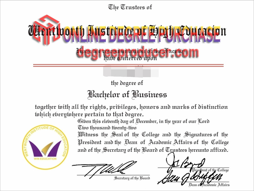 Where to Purchase a Fake Wentworth Institute of Higher Education Degree: Top Websites and Tips