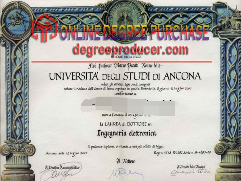 Best Fake Università degli Studi di Ancona Degree: A Comprehensive Guide