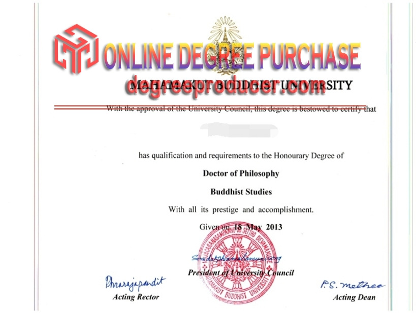 Buy Fake Mahamakut Buddhist University Diploma: A Comprehensive Guide