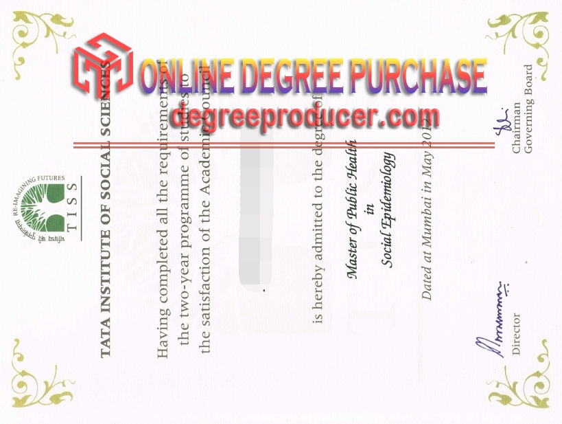 Buy Fake Tata Institute of Social Sciences Diploma: Is It Worth the Risk?