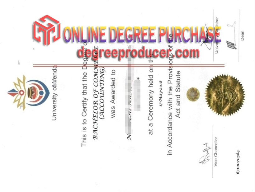 Buy Online University of Venda Diploma: A Comprehensive Guide