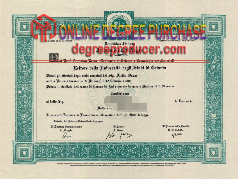 🛒 Buying Your Degree from the Università degli Studi di Catania Online: A Complete Guide