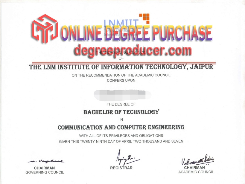Copy Fake LN M Institute of Information Technology Degree: A Comprehensive Guide