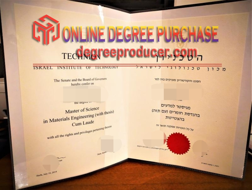 Copy Fake Technion: How to Obtain an Israeli Institute of Technology (Technion) Degree