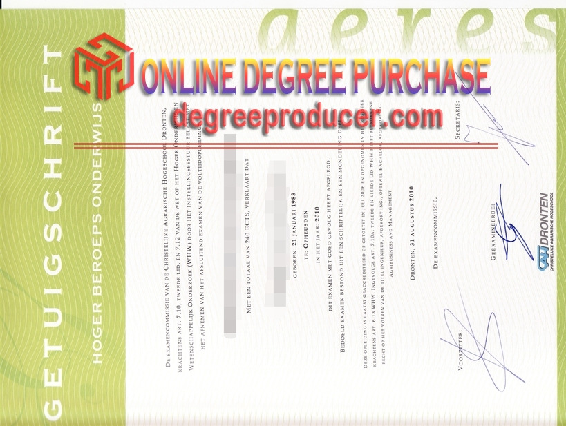 How Fast Can You Buy a Fake Christelijke Agrarische Hogeschool Degree?
