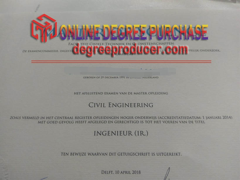 How to Buy a Fake Degree from Technische Universiteit Delft