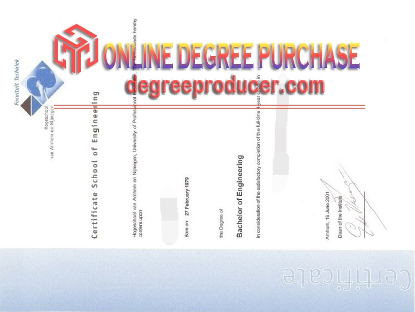 How to Create a Fake High School Van Arnhem and Nijmegen Degree