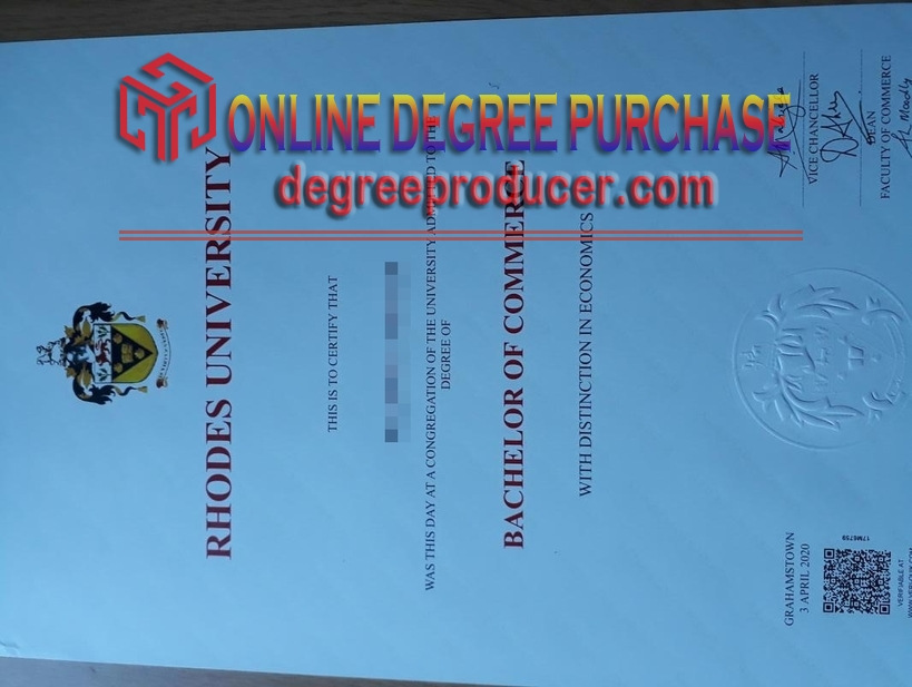 How to Create a Fake Rhodes University Degree: A Step-by-Step Guide