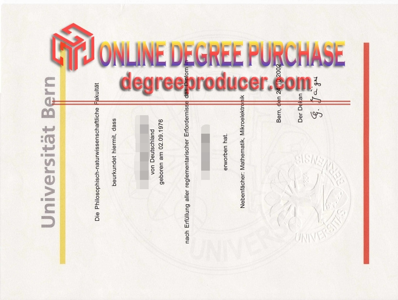 How to Create a Fake Universitàt Bern Diploma: A Step-by-Step Guide
